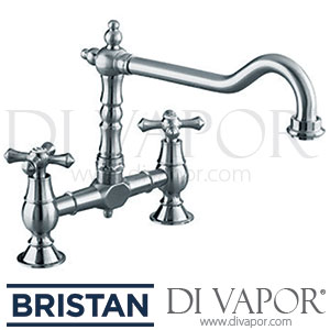 Bristan K BRSNK BN Colonial Bridge Sink Mixer - Brushed Nickel - 22/05/09 - Kitchen Tap Spares